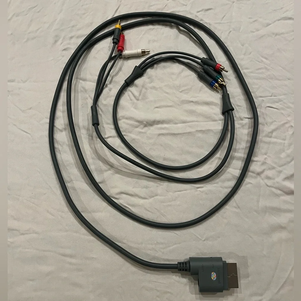 Xbox 360 color coded component connectors